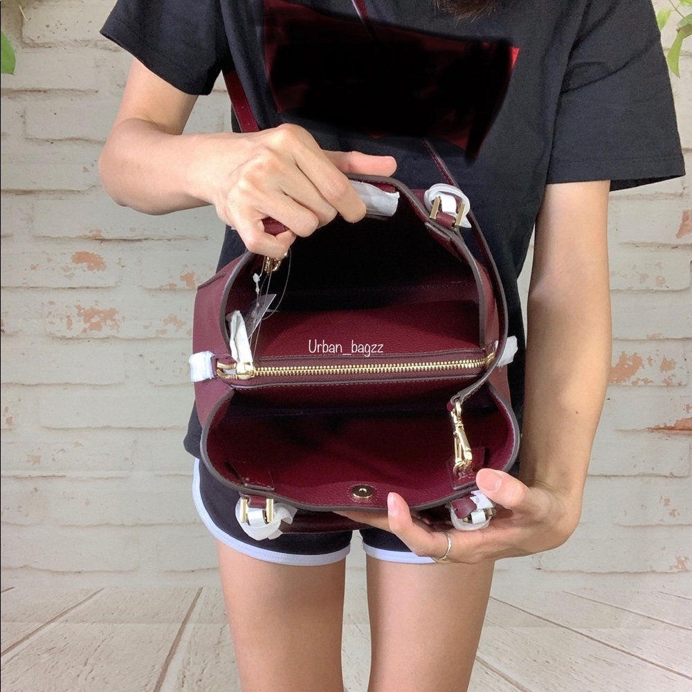 Michael Kors Kimberly Small Satchel - Picture 7 of 8